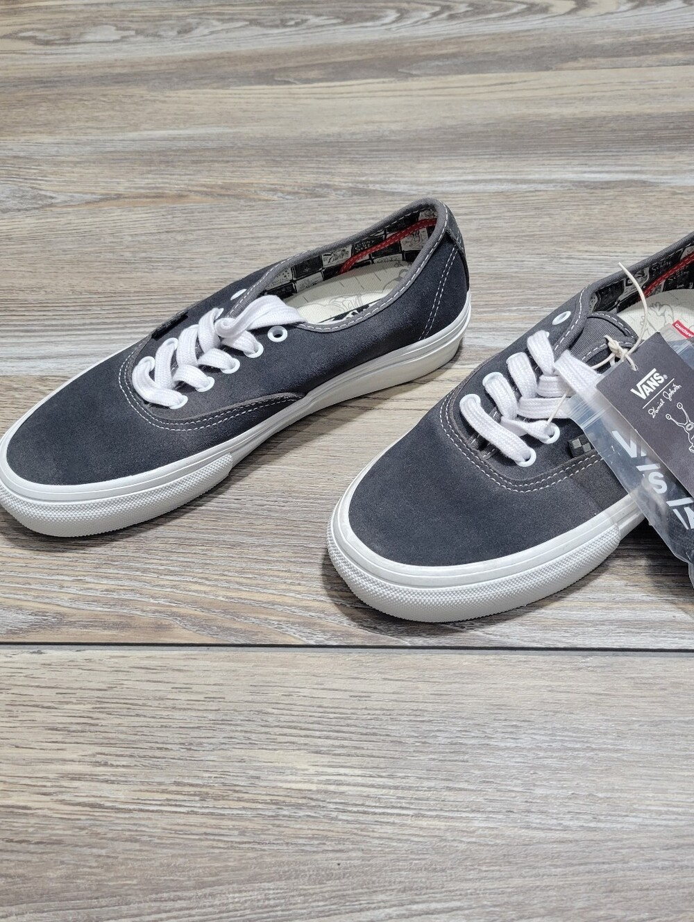 Vans Daniel Johnson Collaboration Sneakers Mens Size 7 Gray - Picture 6 of 11